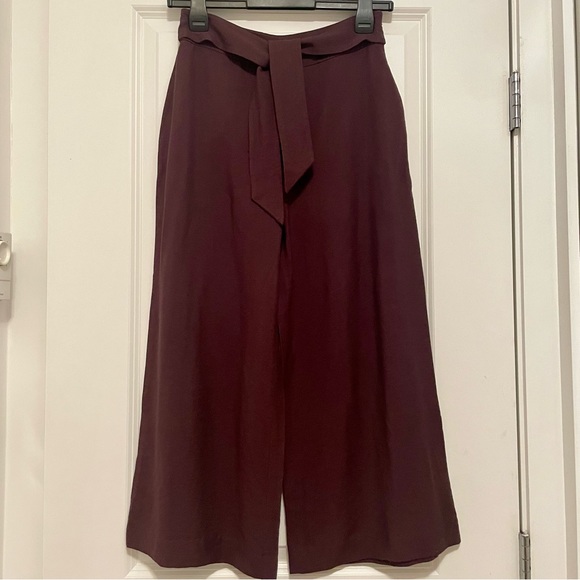 Sale‼️Leith burgundy wide leg pants - Picture 1 of 8